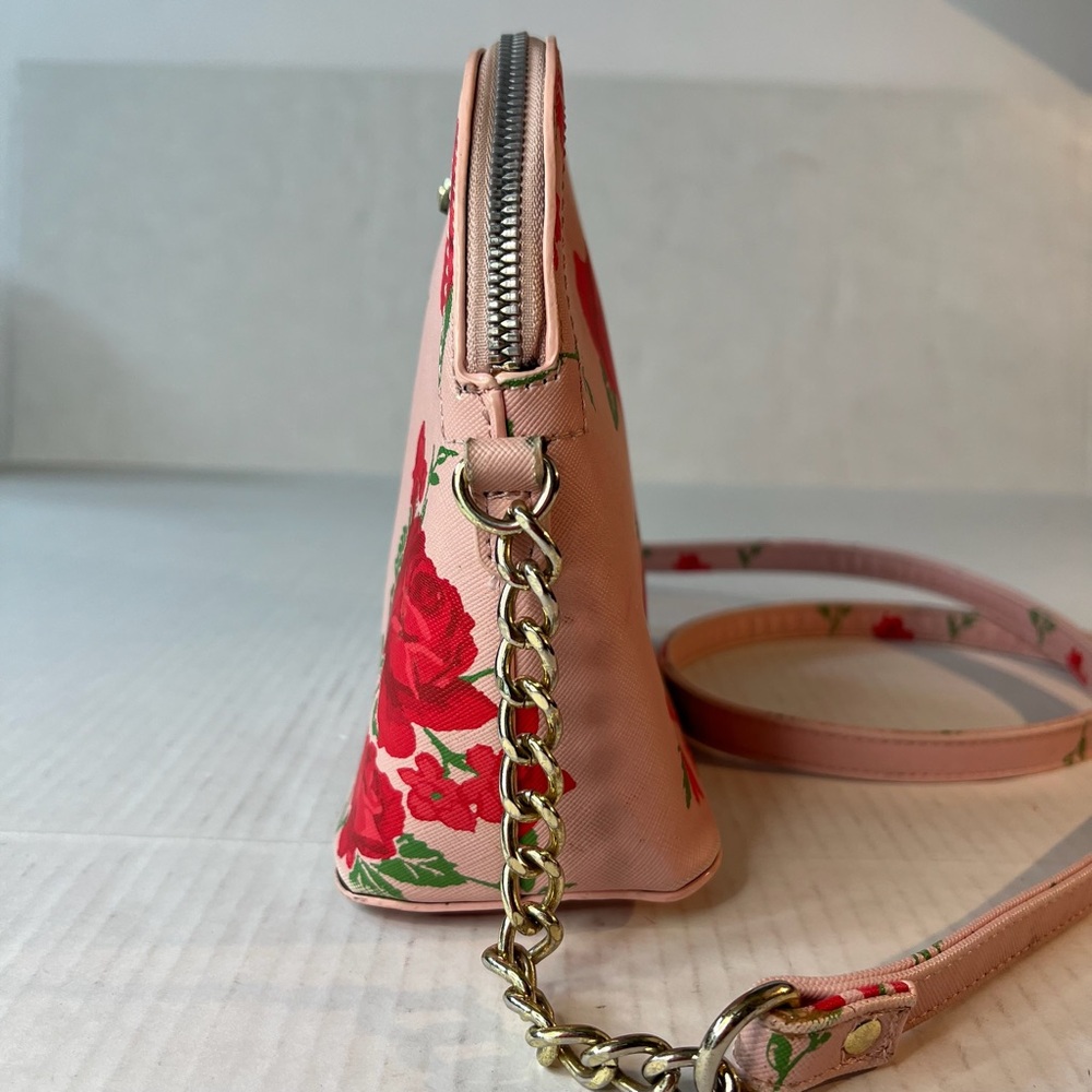 Betsey Johnson Floral Dome Crossbody Bag - Picture 8 of 16